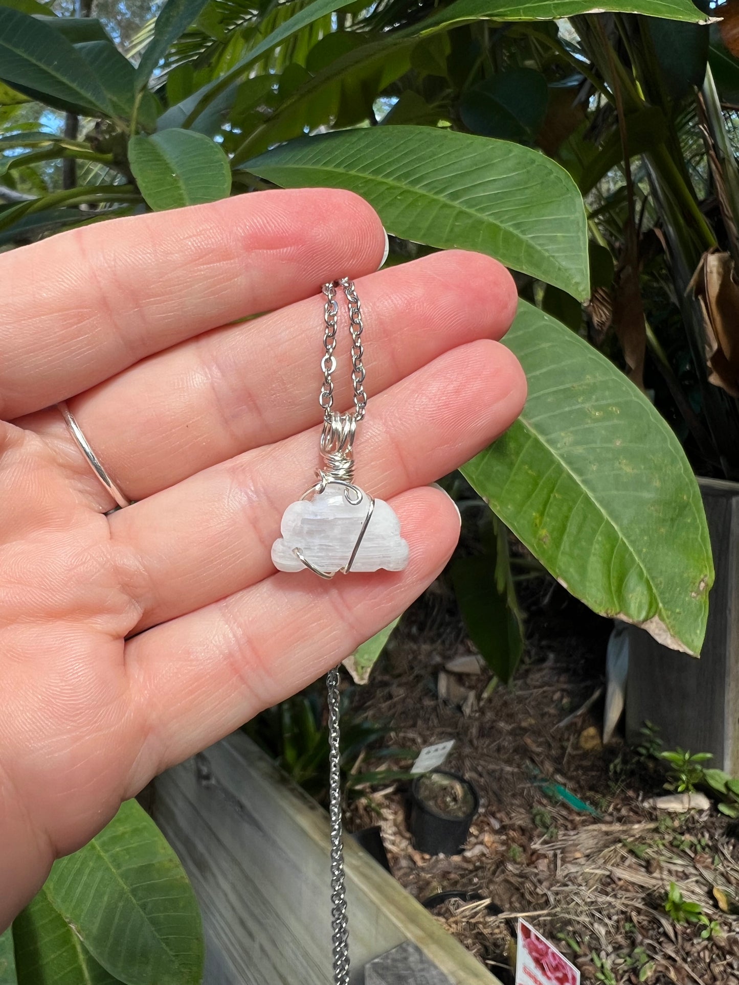 Moonstone Cloud Pendant