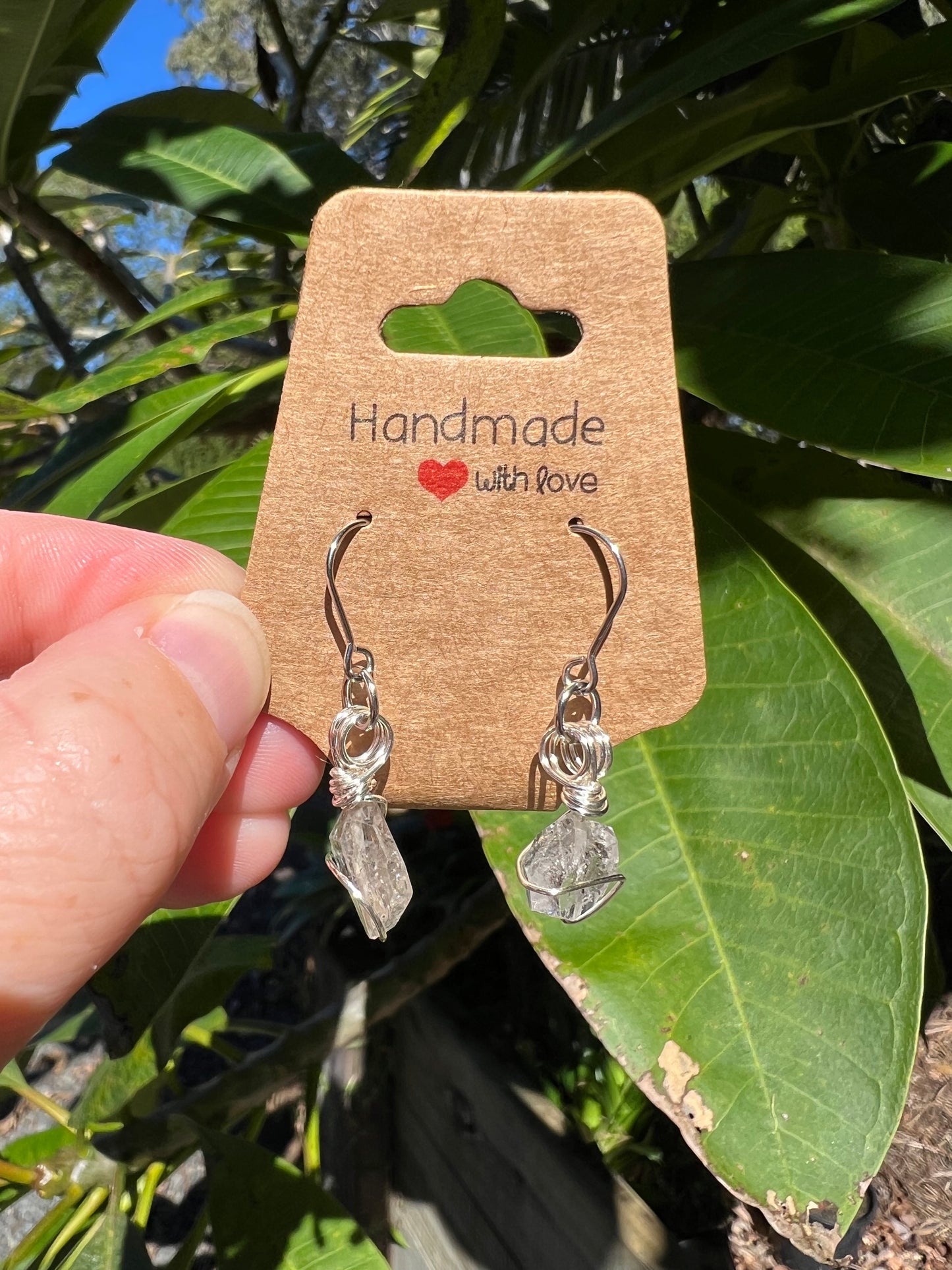Herkimer Diamond Earrings