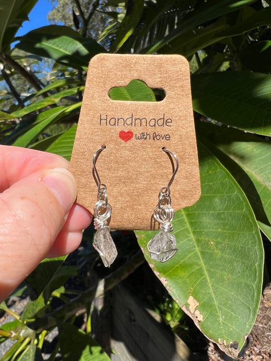 Herkimer Diamond Earrings