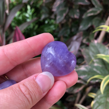 Load image into Gallery viewer, Purple Fluorite Heart
