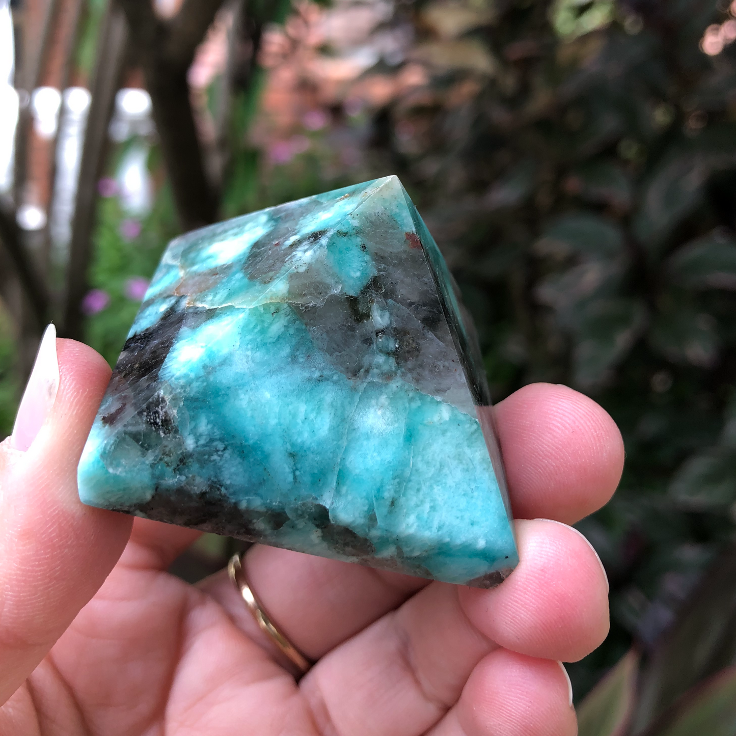 Amazonite Pyramid