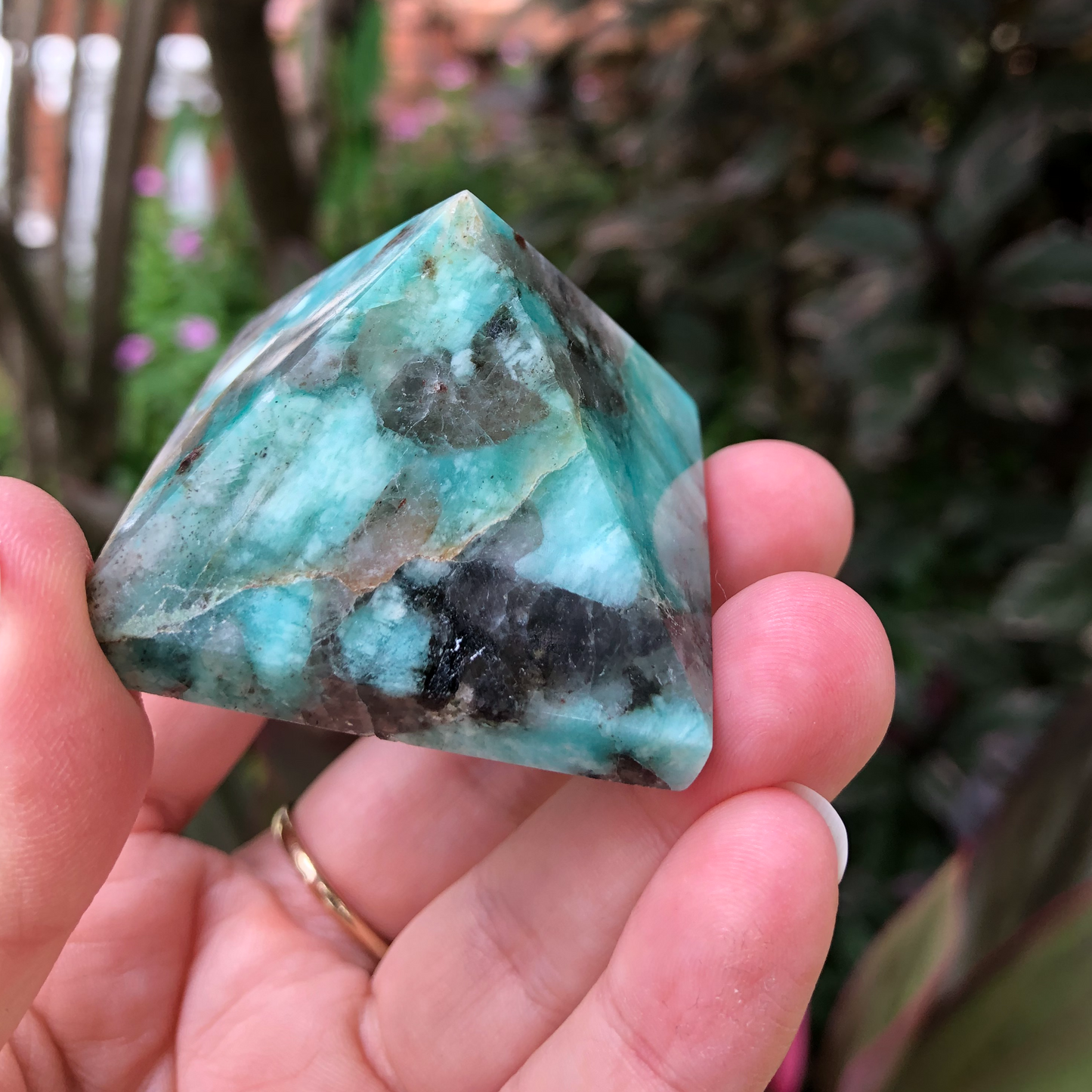 Amazonite Pyramid