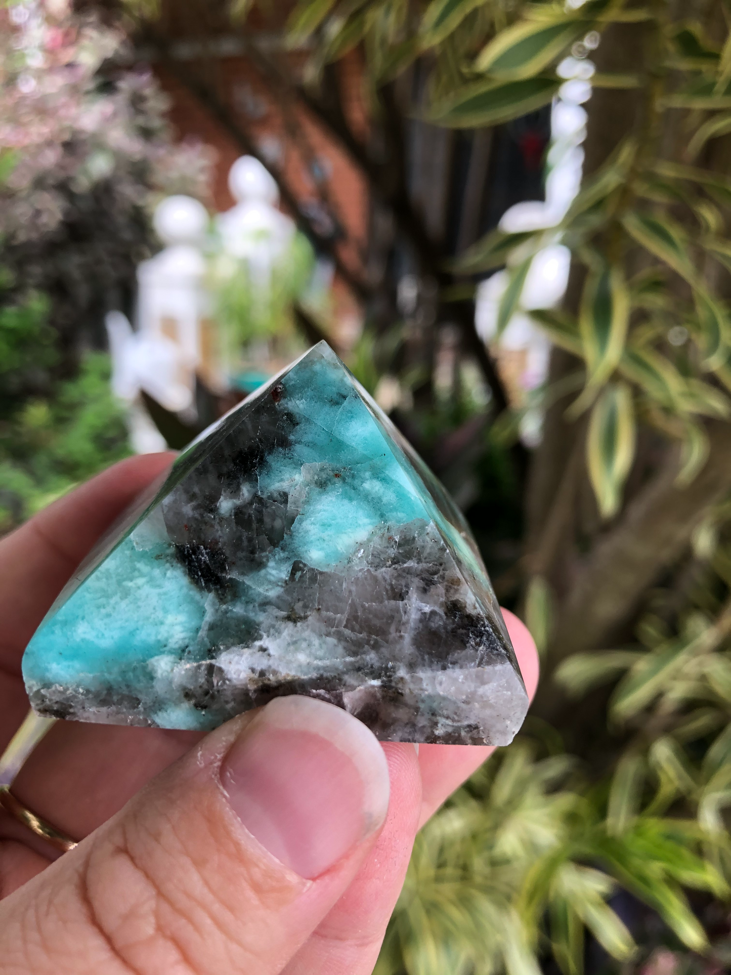 Amazonite Pyramid