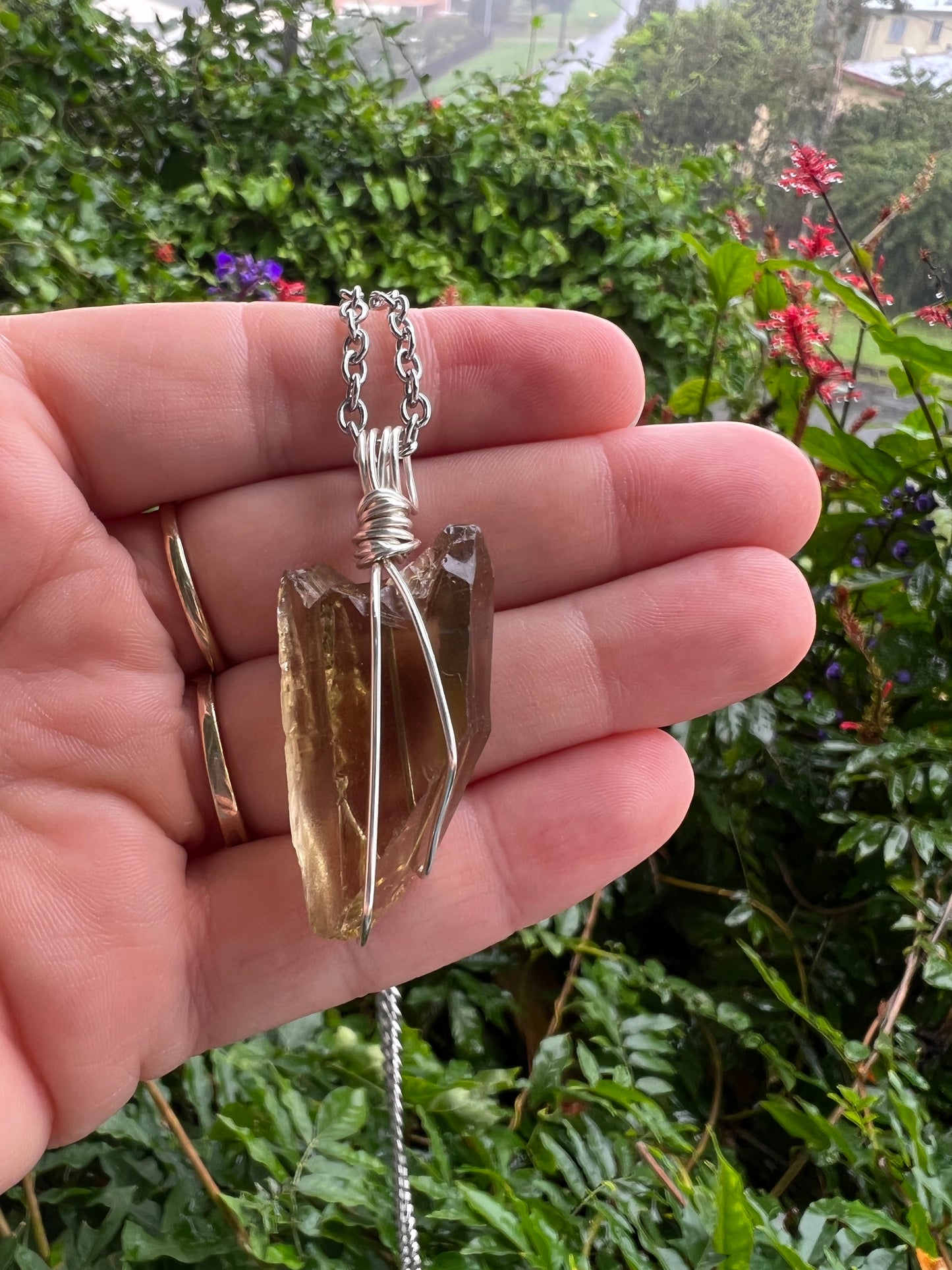 Natural Citrine Pendant