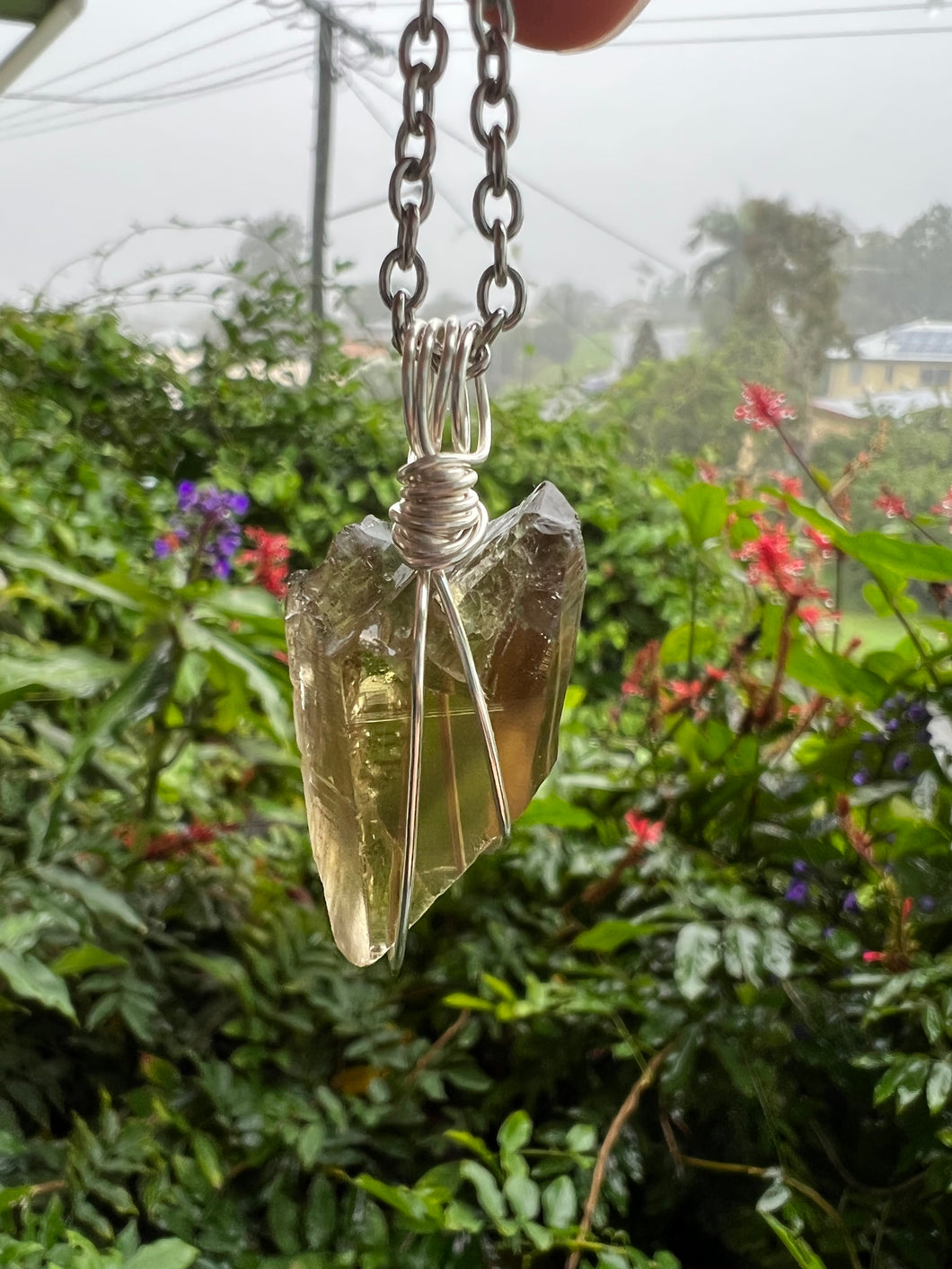 Natural Citrine Pendant