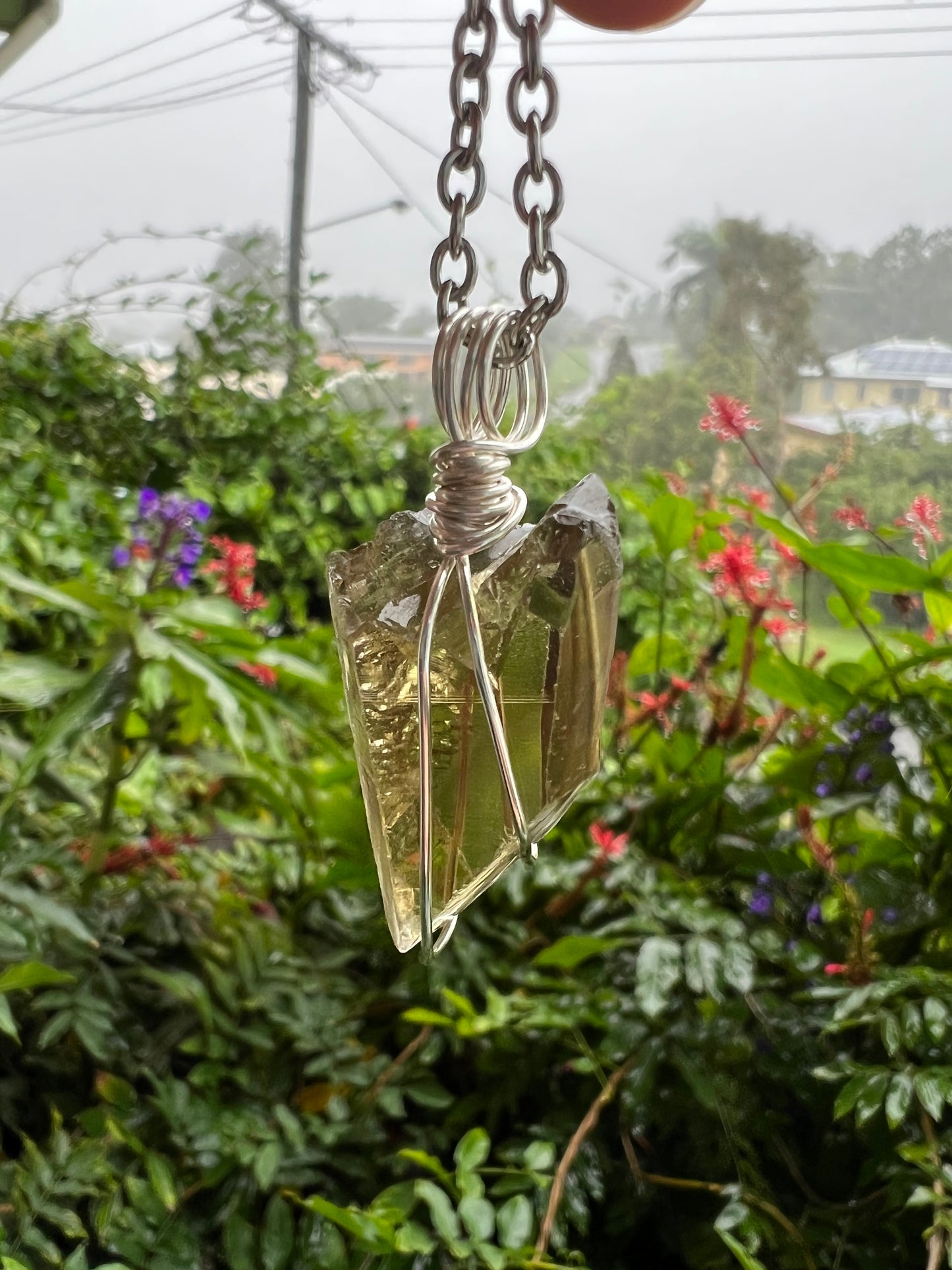 Natural Citrine Pendant