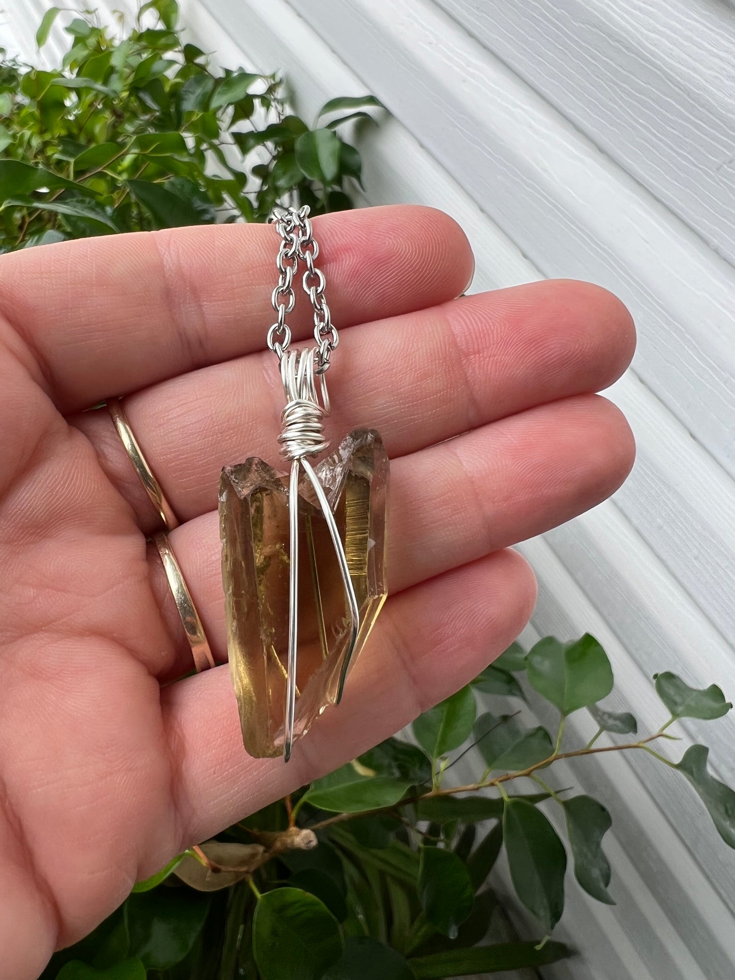 Natural Citrine Pendant