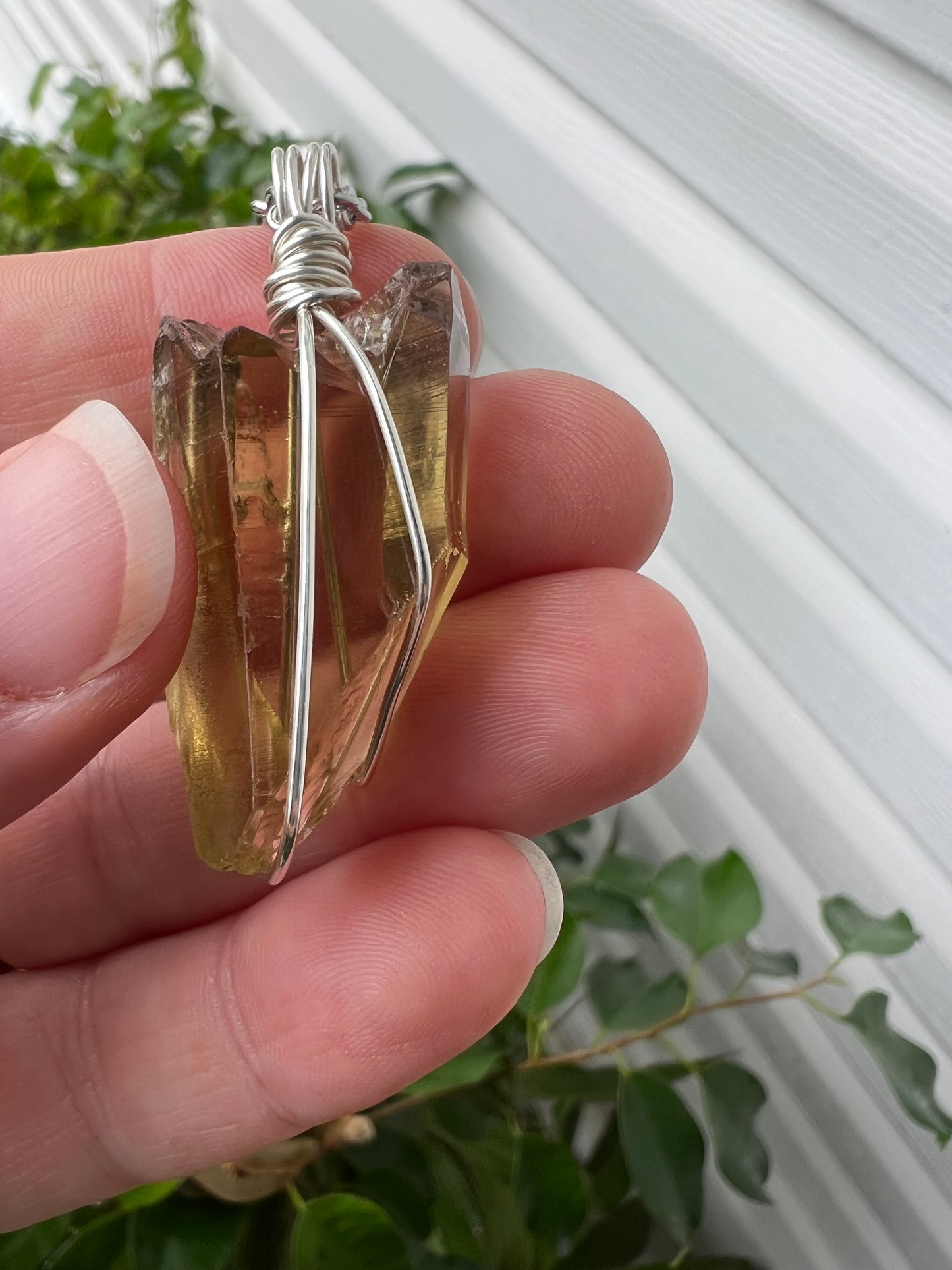 Natural Citrine Pendant