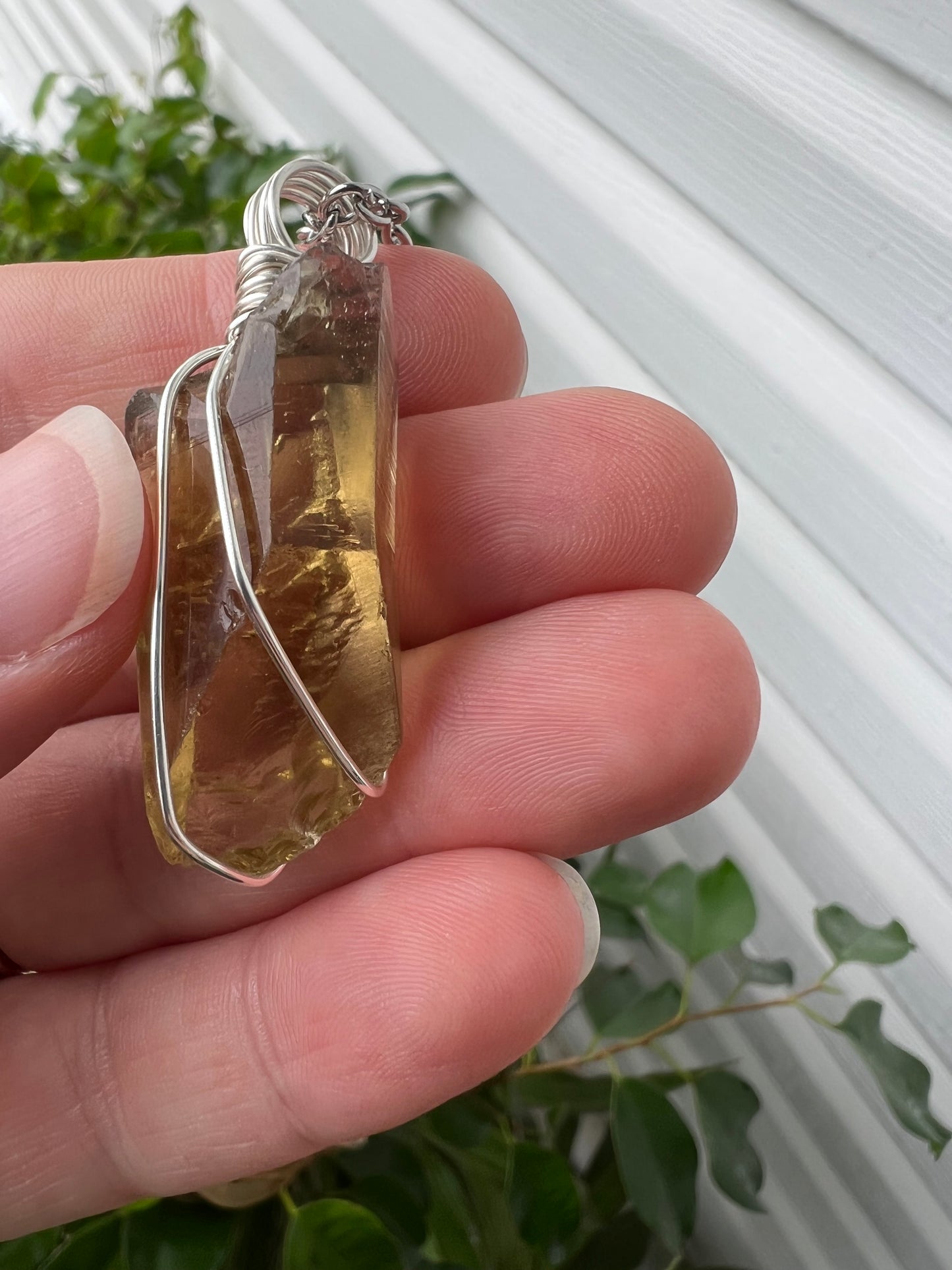 Natural Citrine Pendant