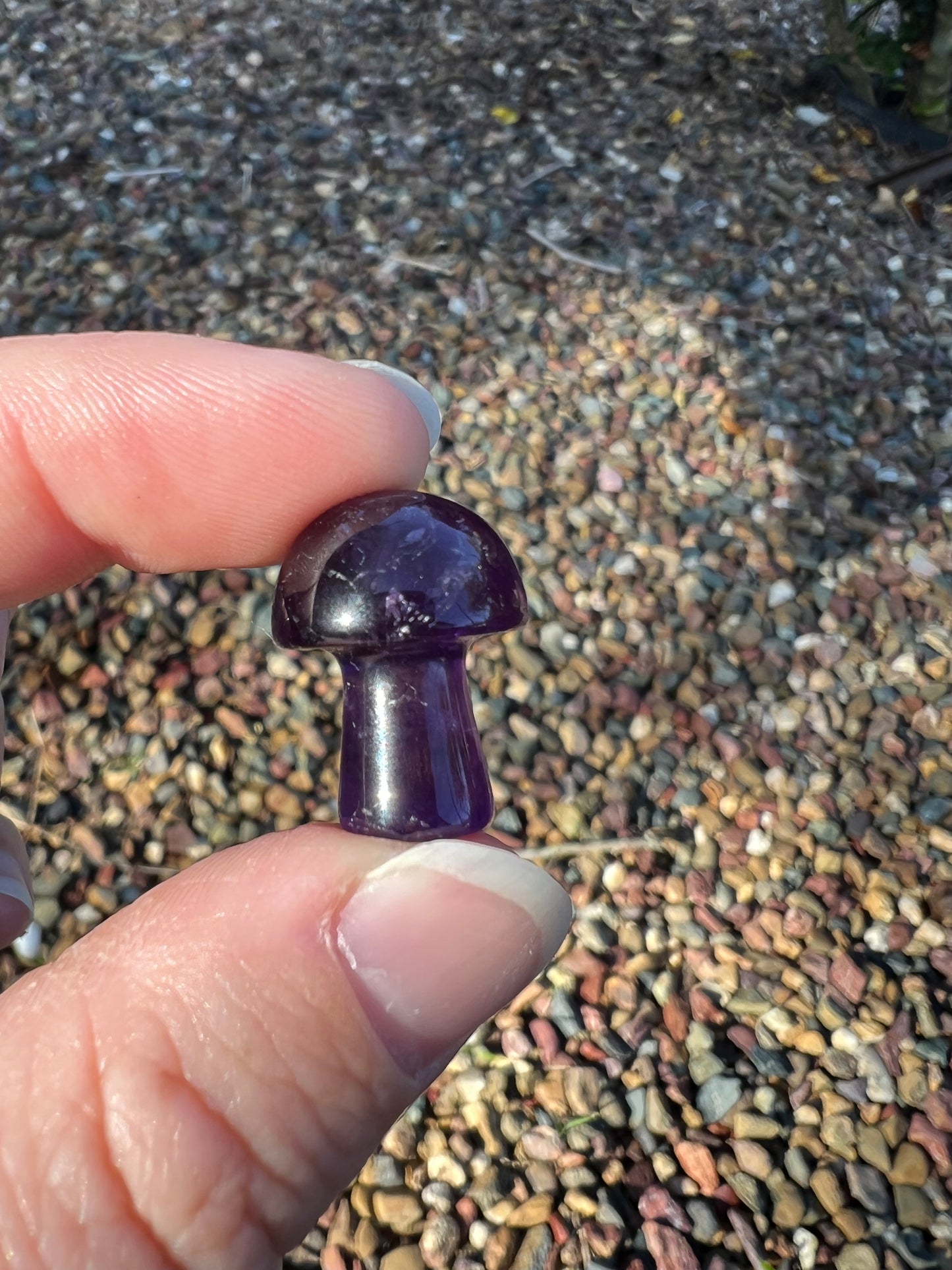 Amethyst Mini Mushroom