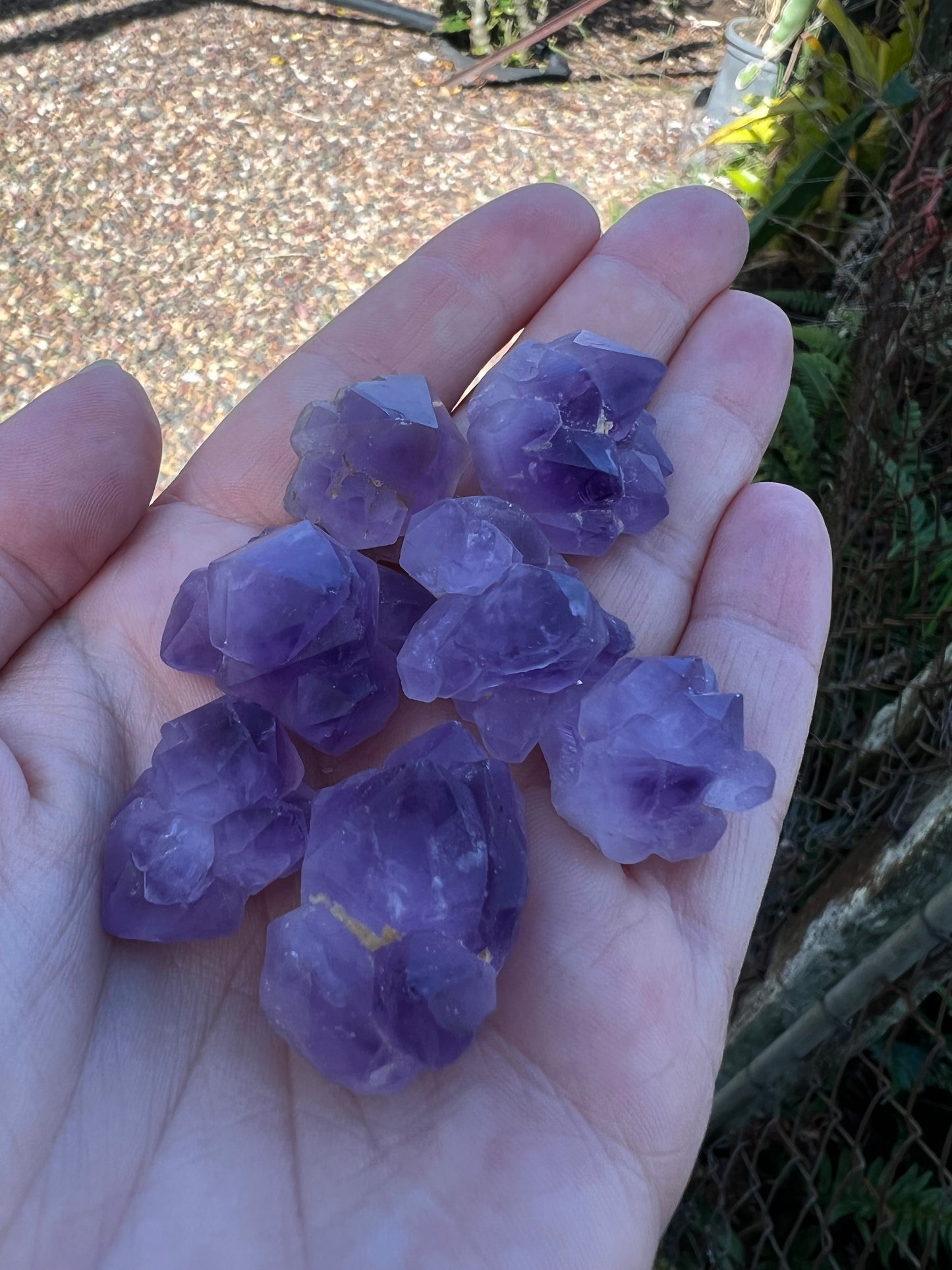Natural Amethyst Flower