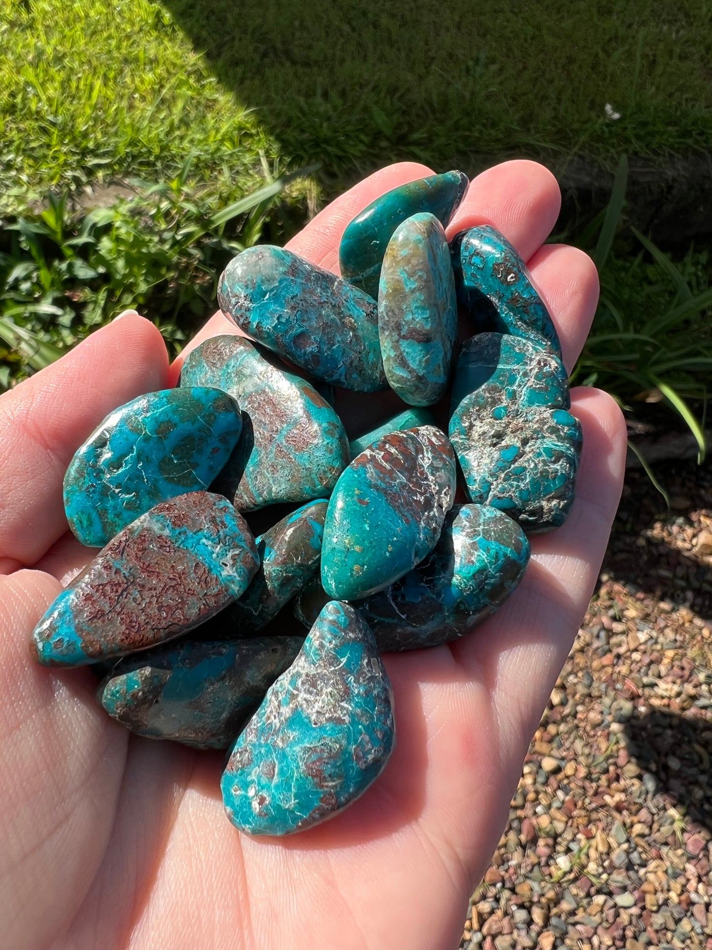 AA Chrysocolla Tumble