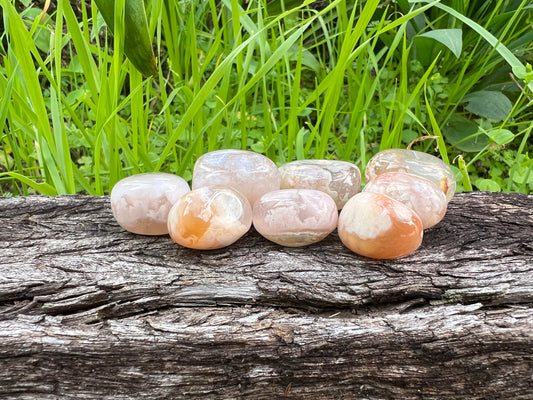 Flower Agate Tumble