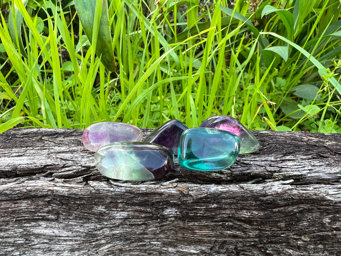 Rainbow Fluorite Tumble
