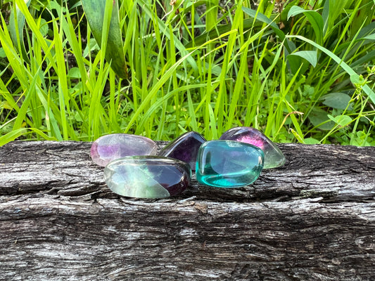Rainbow Fluorite Tumble