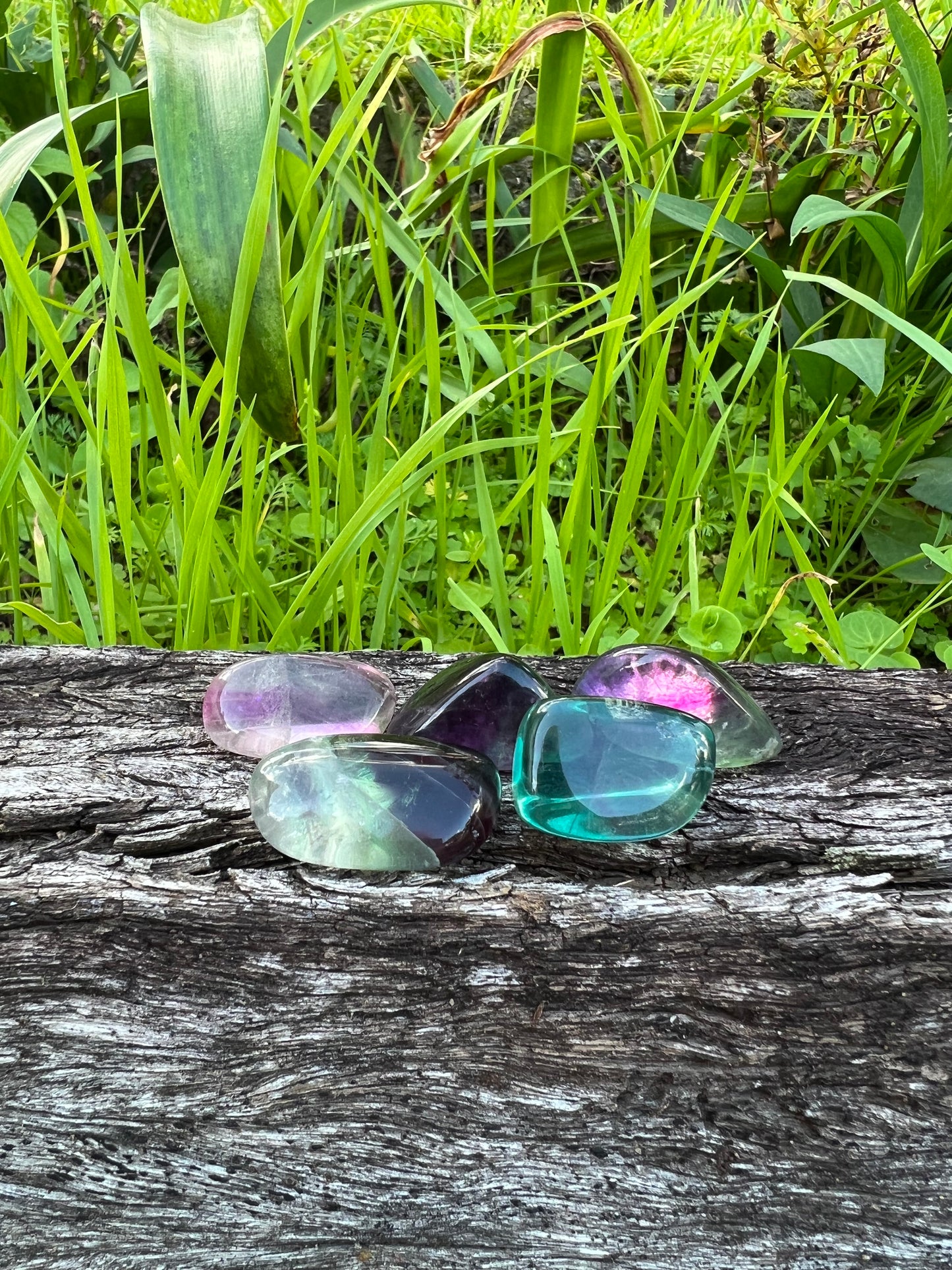 Rainbow Fluorite Tumble