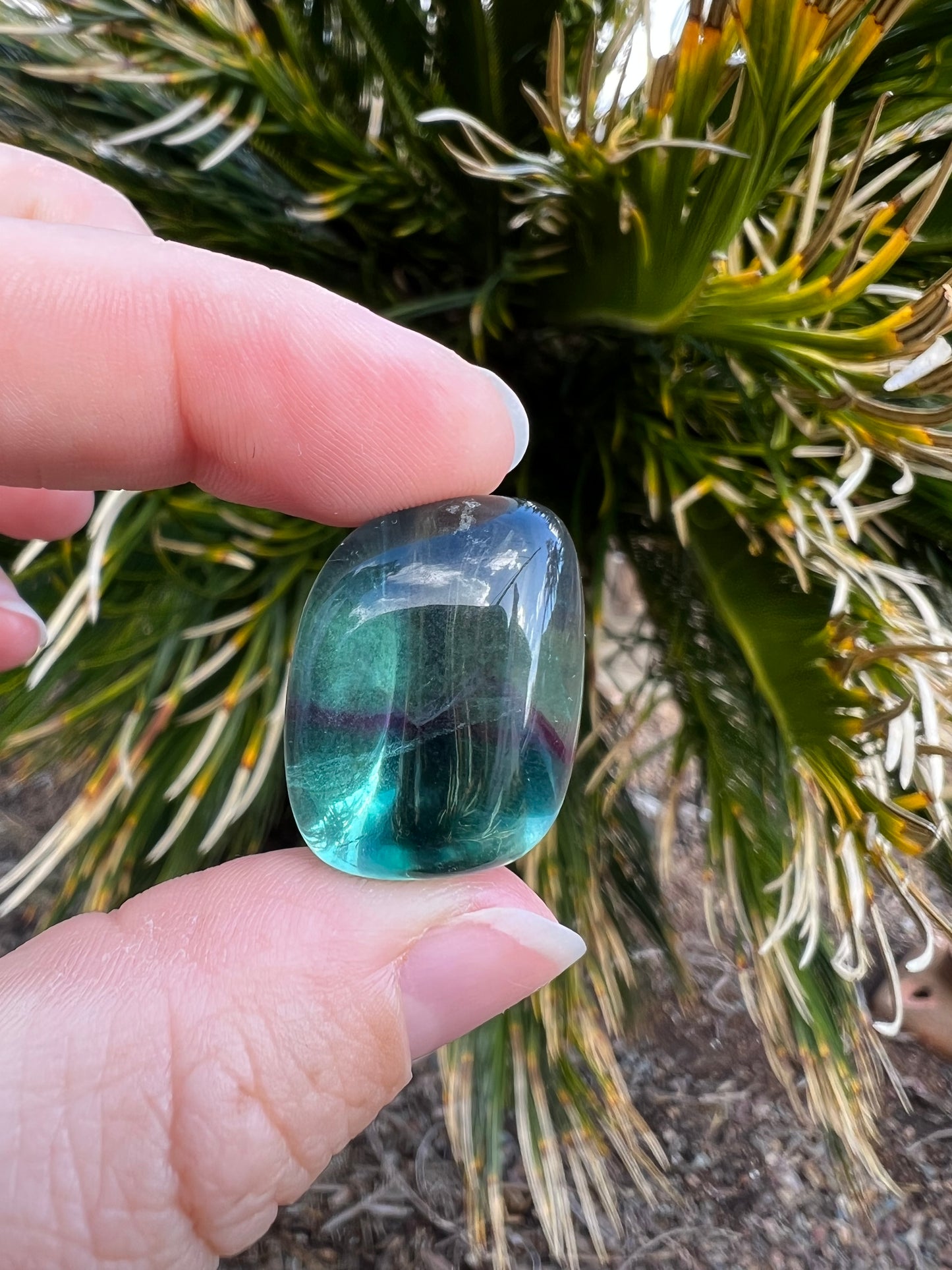 Rainbow Fluorite Tumble