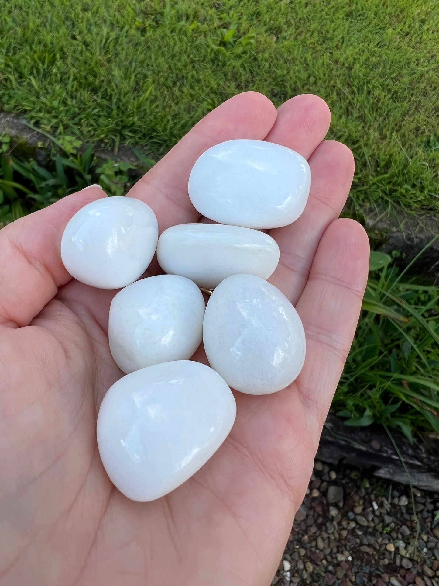 White Jade Tumble