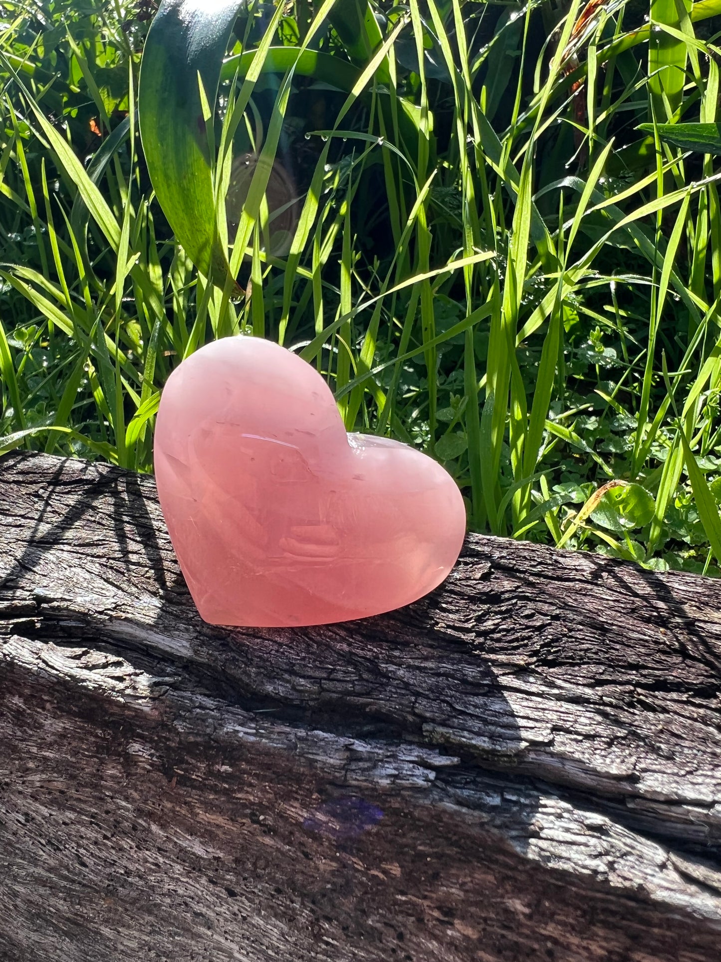 Rose Quartz Heart