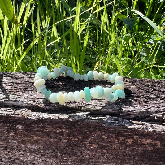 Amazonite Chip Bracelet