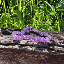 Load image into Gallery viewer, Amethyst Chip Bracelet

