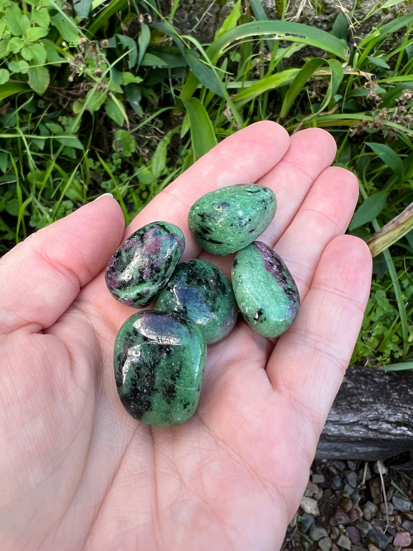 Ruby Ziosite Tumble