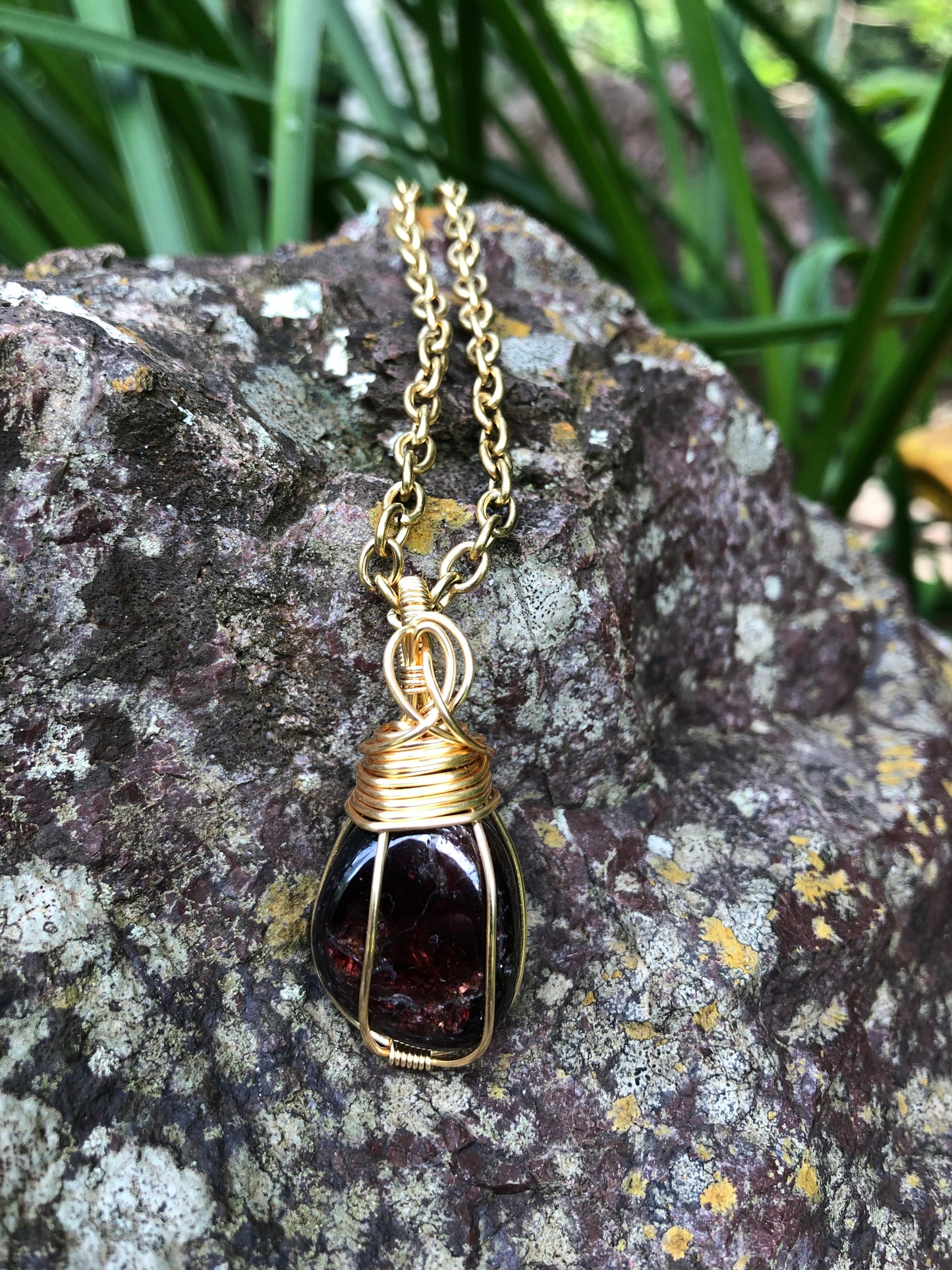 Garnet Pendant