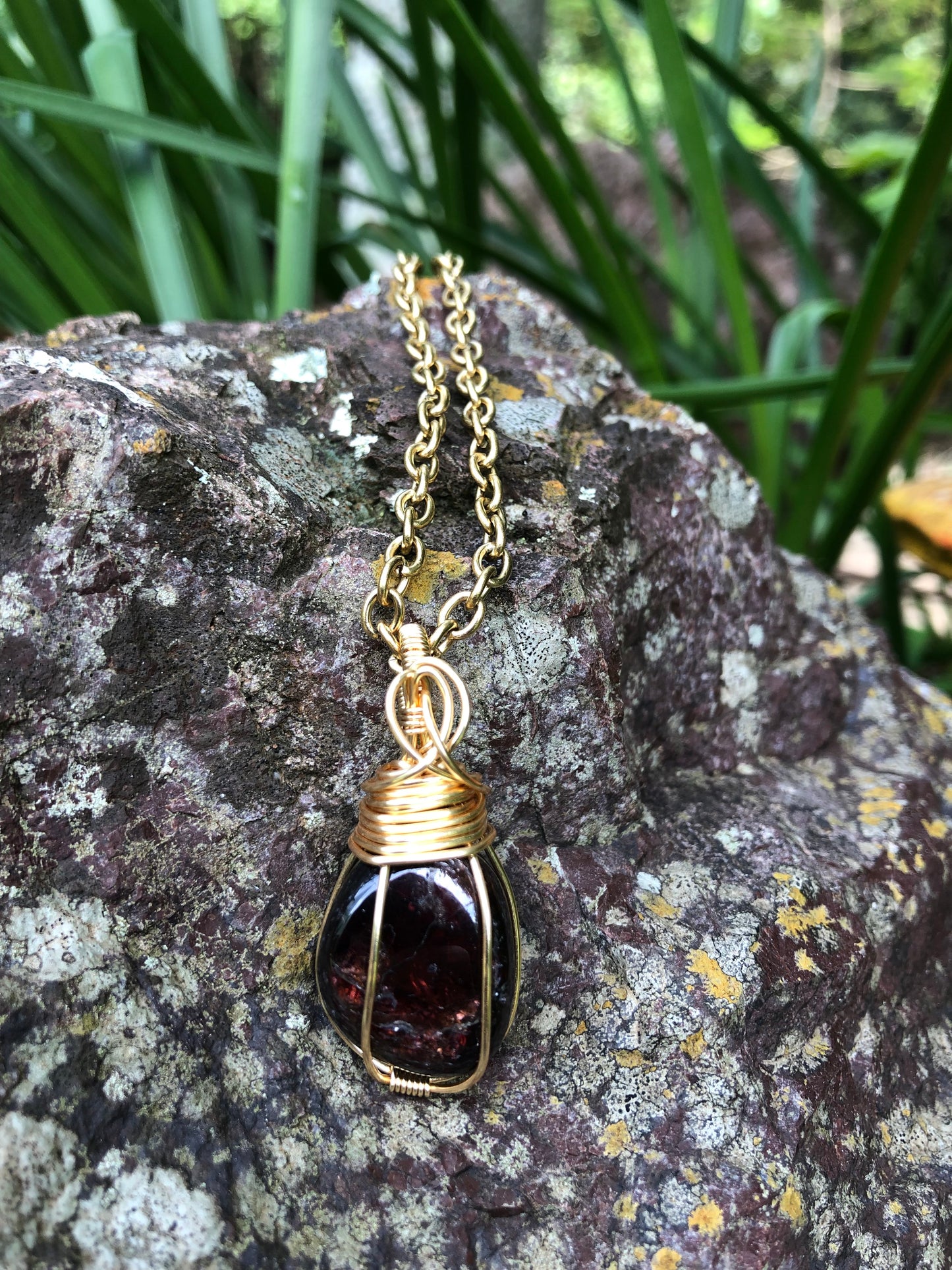 Garnet Pendant