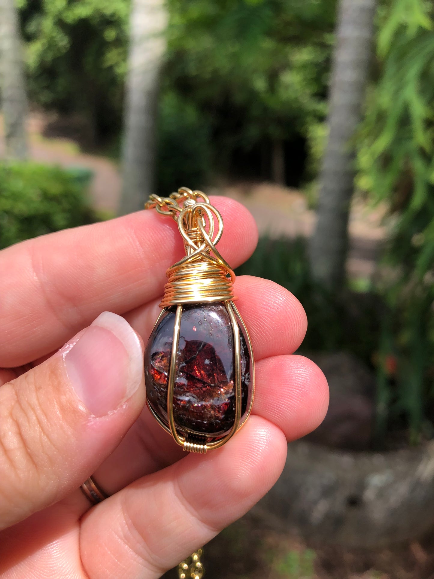 Garnet Pendant