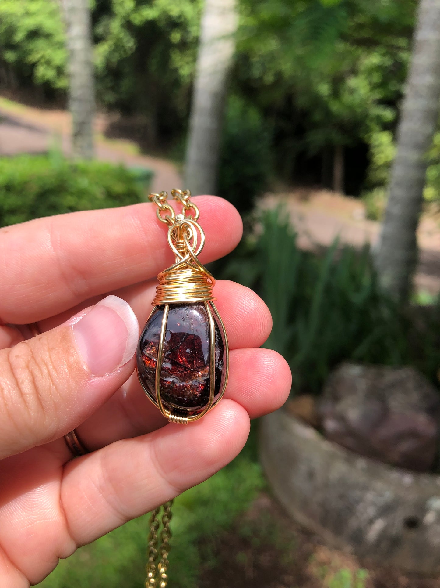 Garnet Pendant