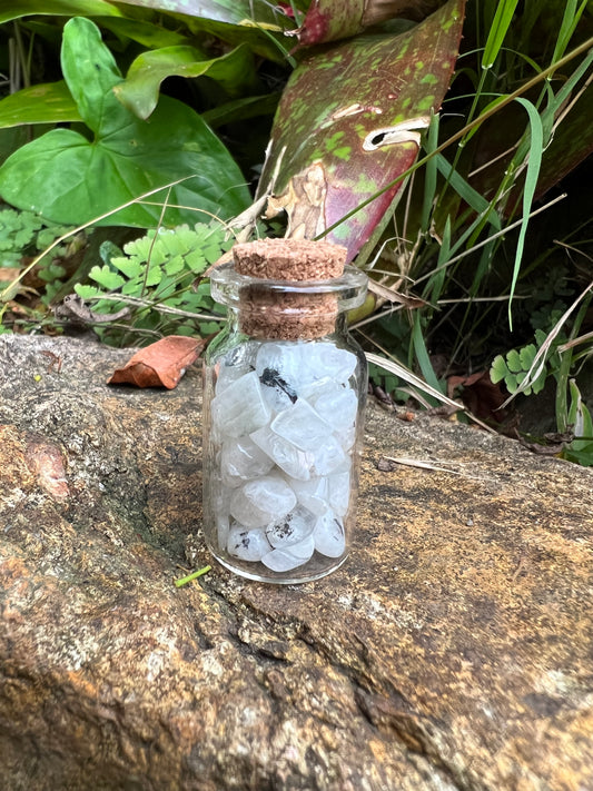 Rainbow Moonstone Wish Bottle