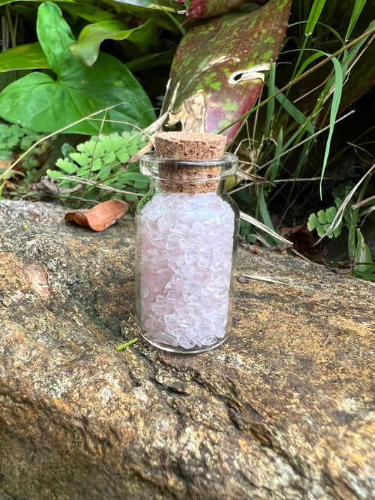 Rose Quartz Wish Bottle