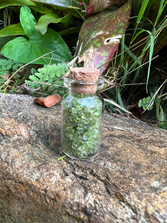 Peridot Wish Bottle
