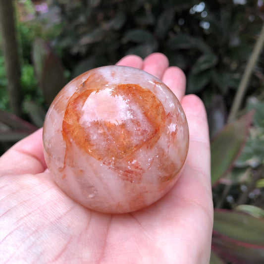 Fire Quartz Sphere