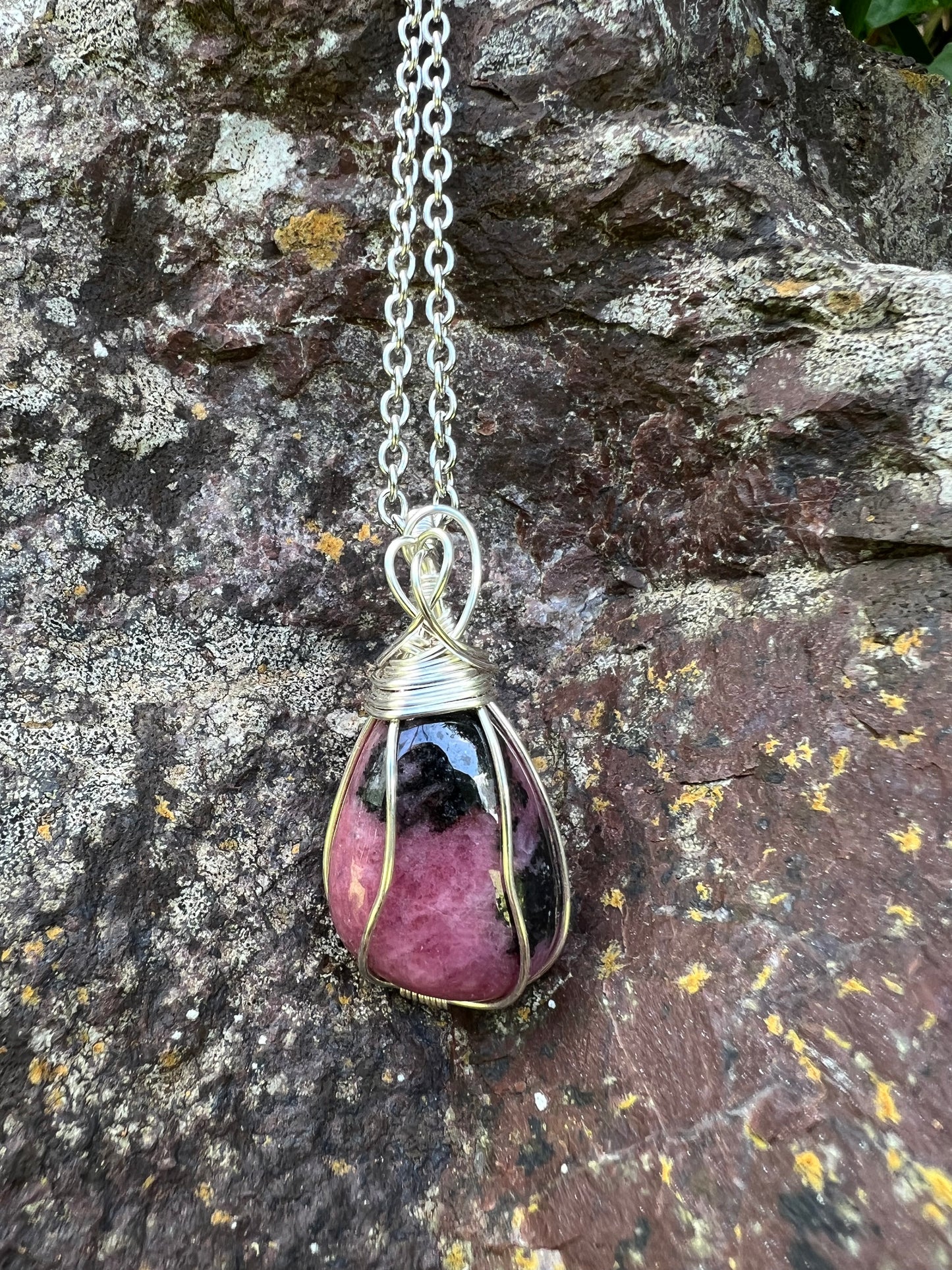 Rhodonite Pendant