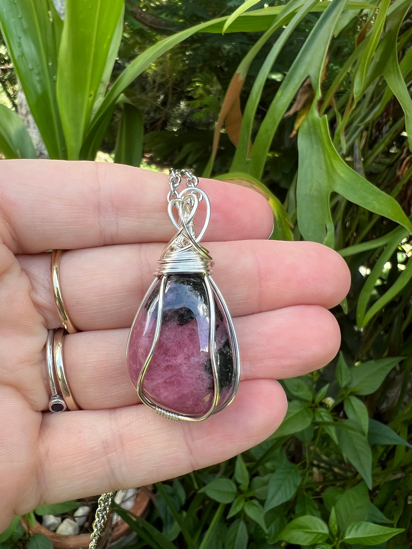 Rhodonite Pendant