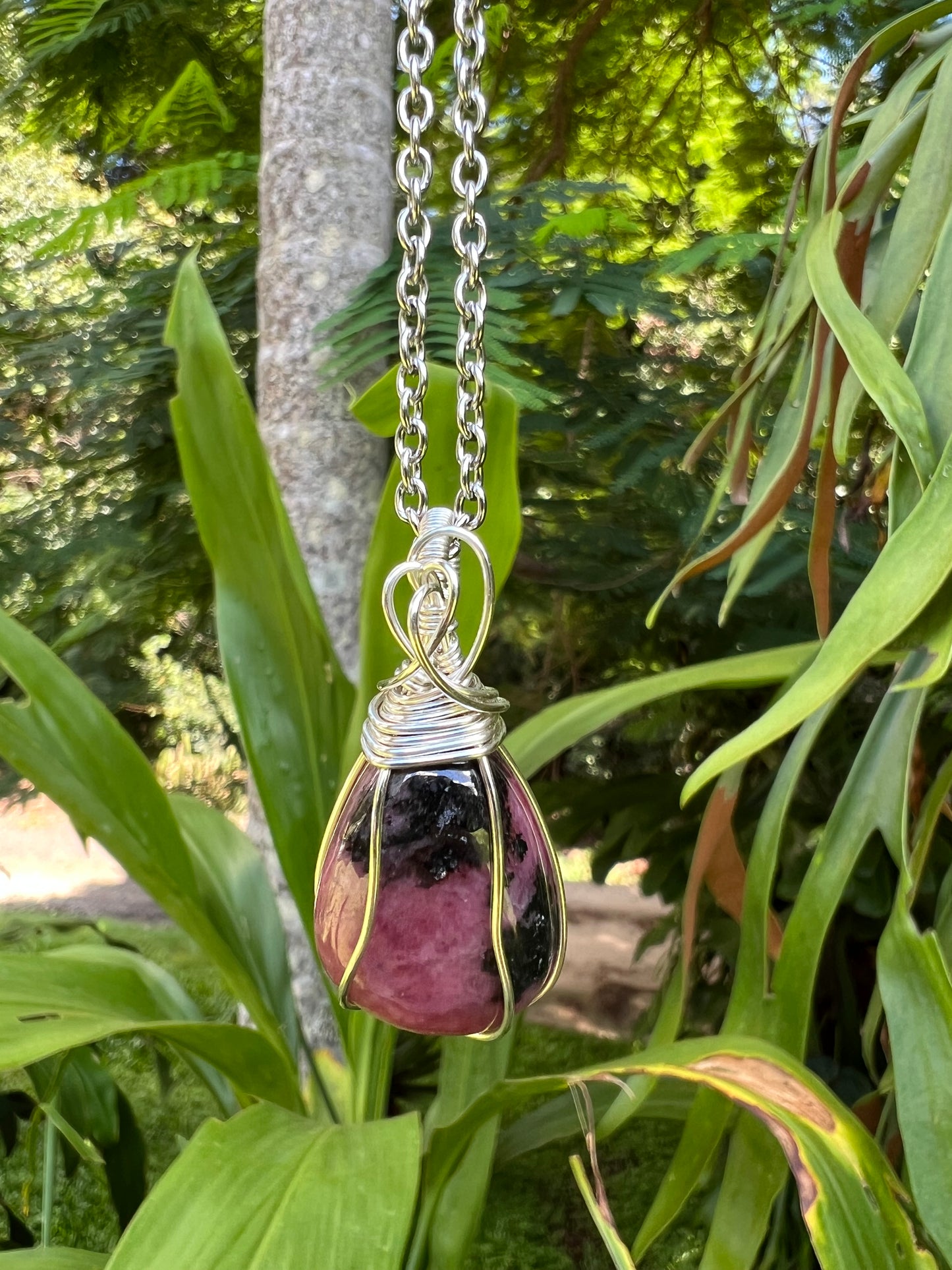 Rhodonite Pendant