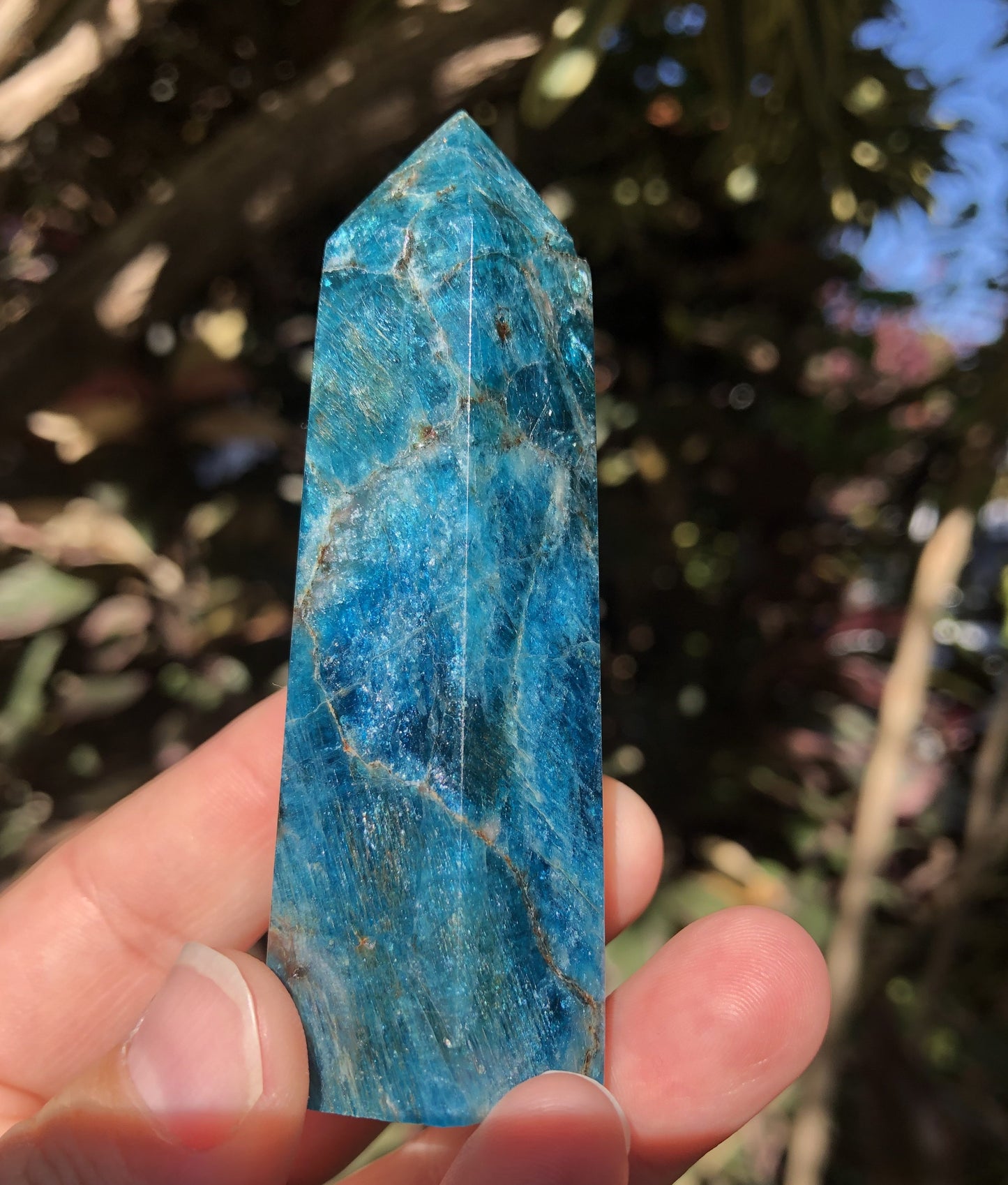 Blue Apatite Tower