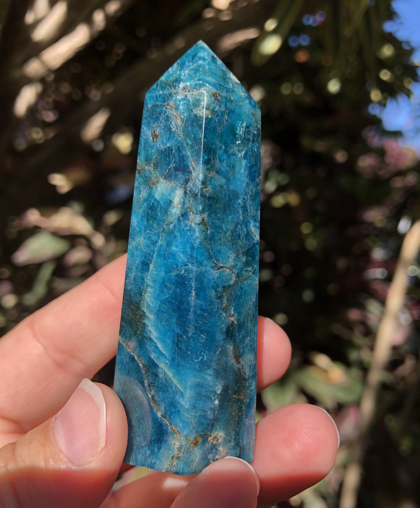 Blue Apatite Tower