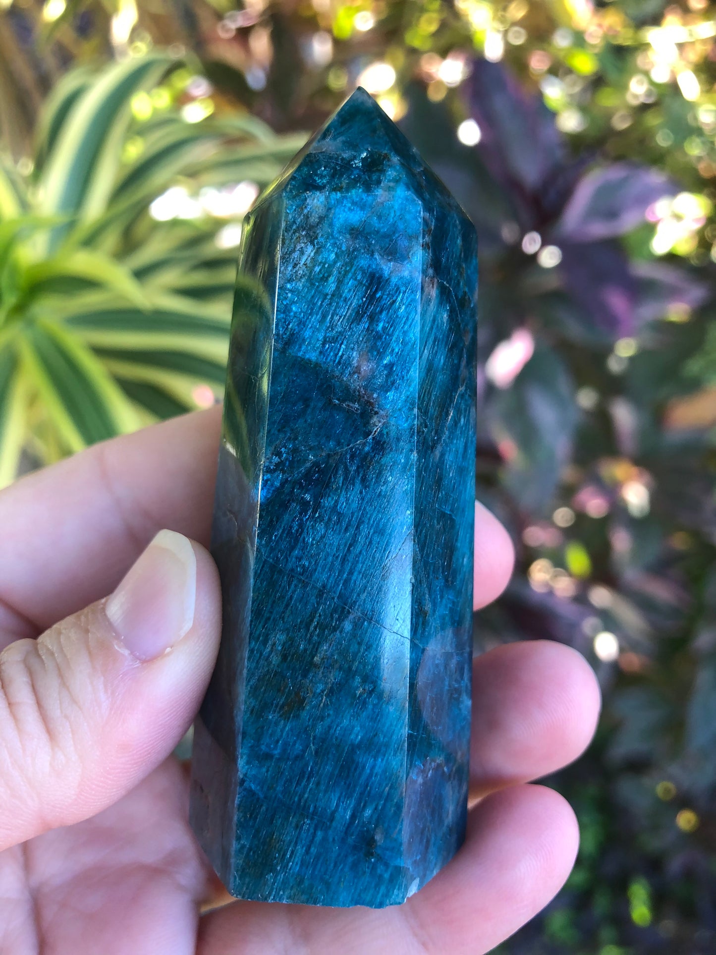Blue Apatite Tower