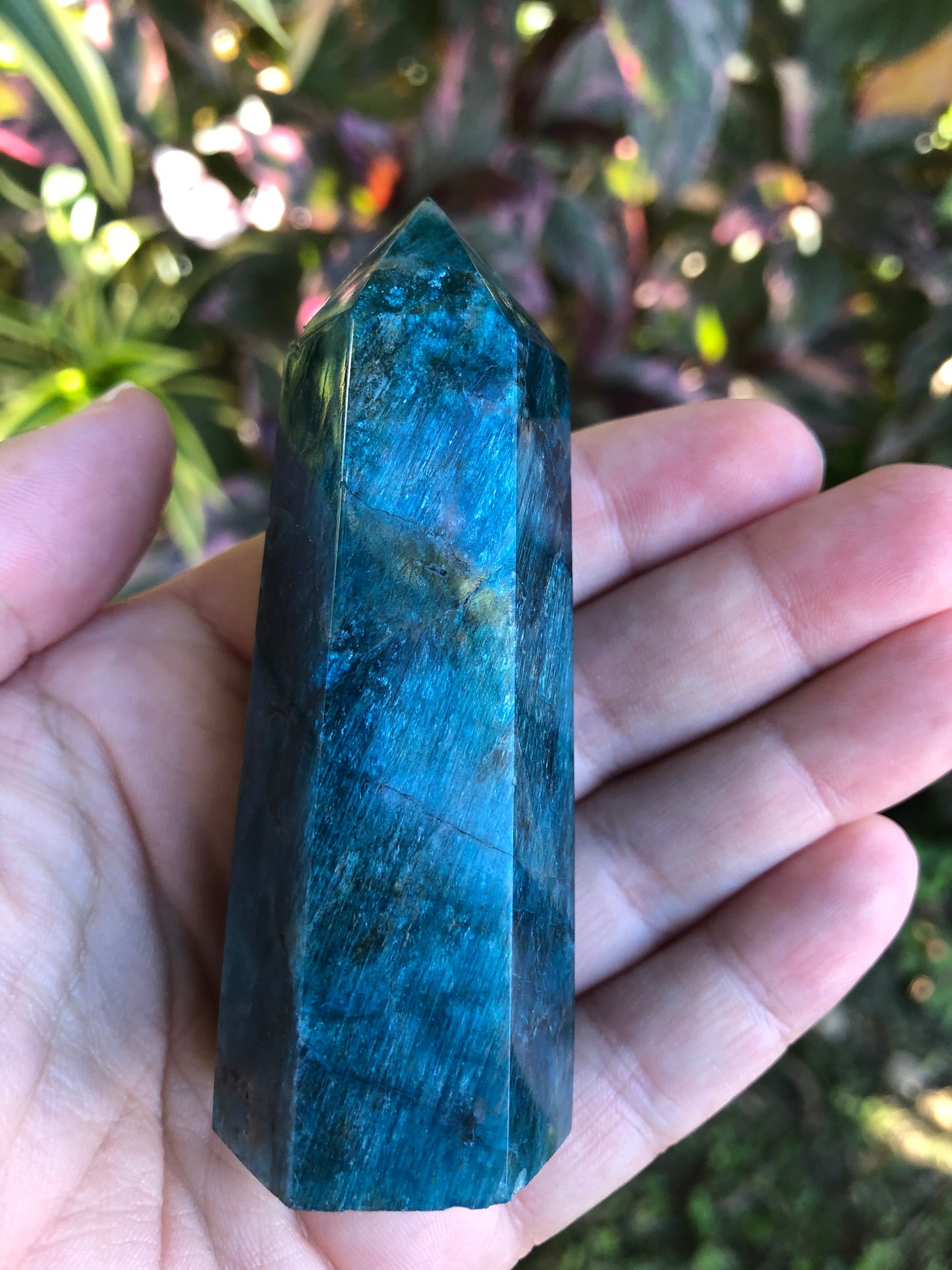 Blue Apatite Tower