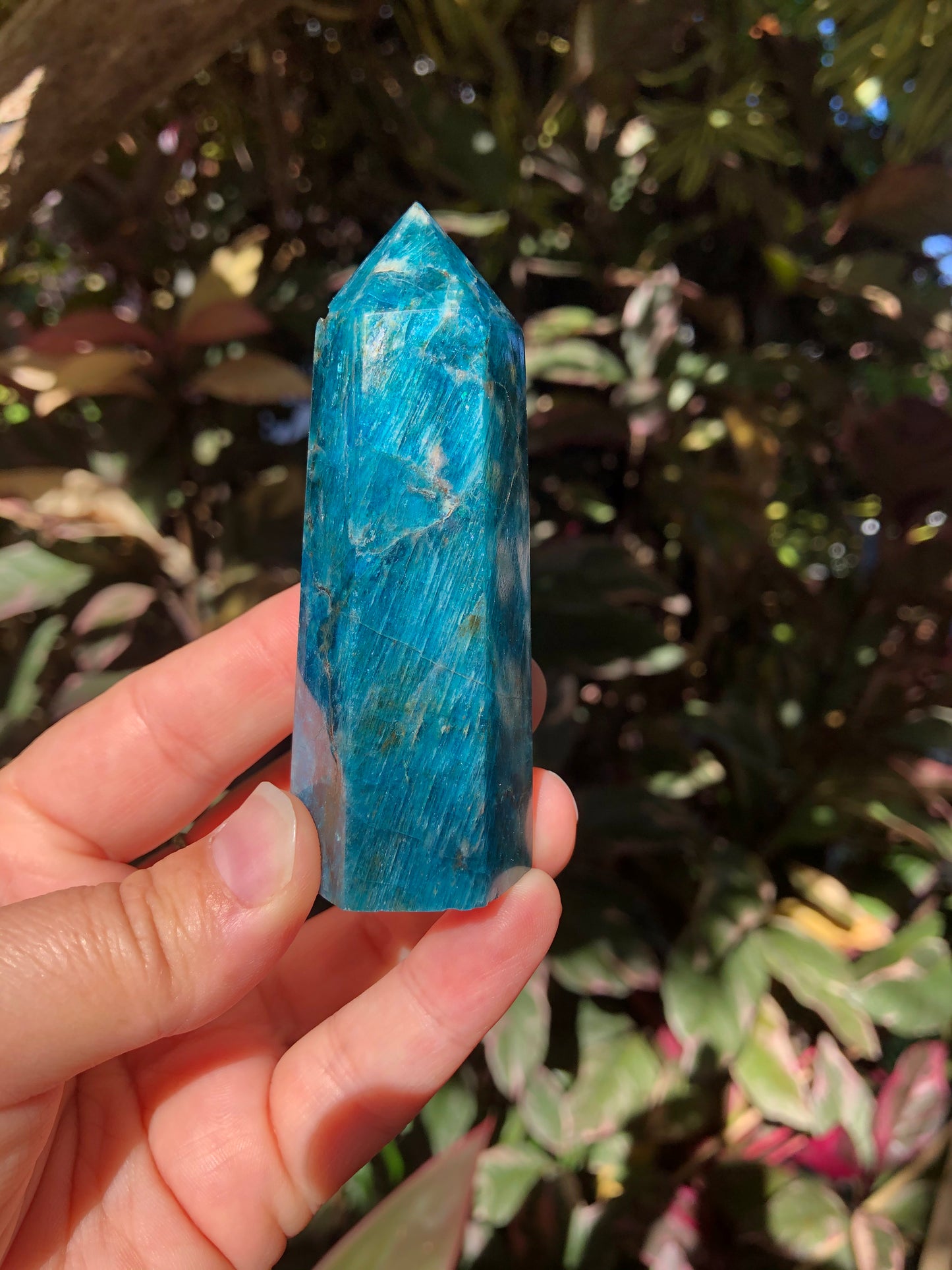 Blue Apatite Tower