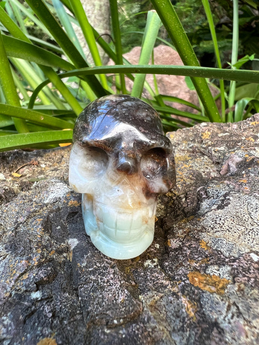 Amazonite Skull