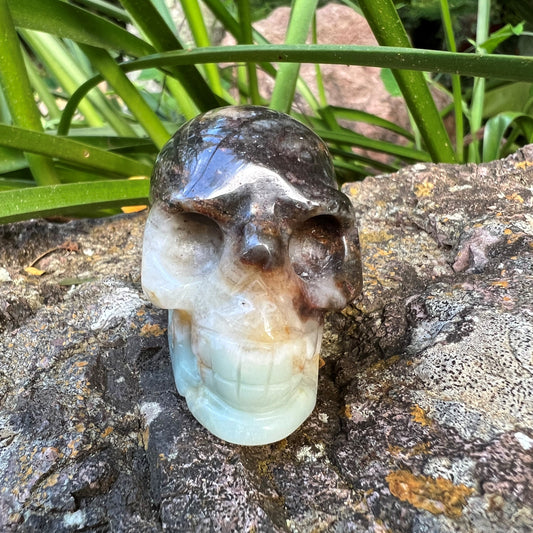 Amazonite Skull