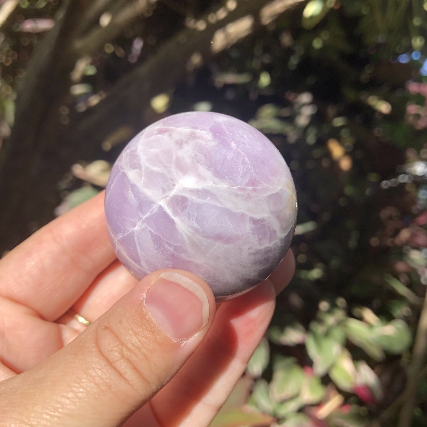 Lepidolite Sphere