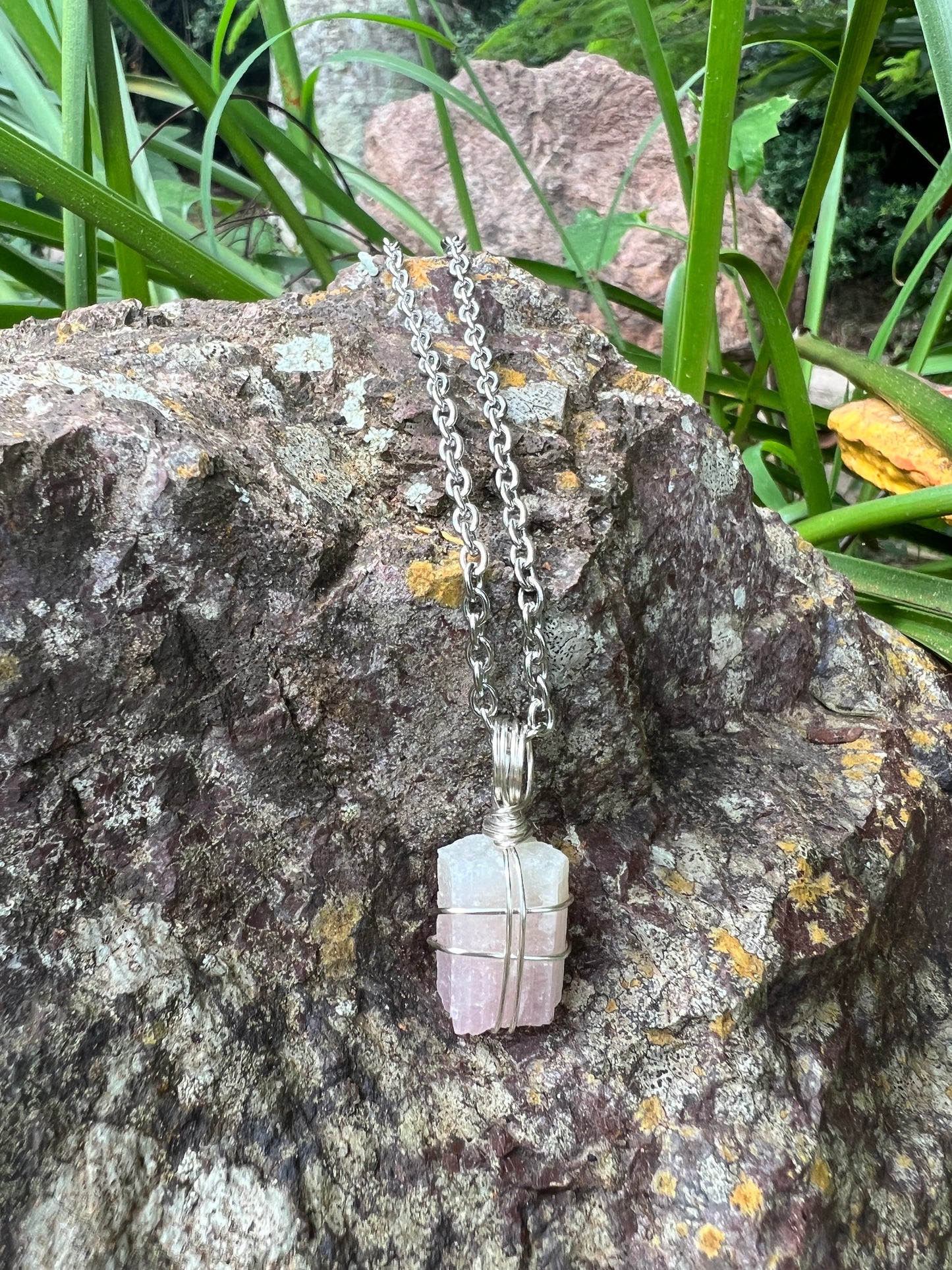 Pink Tourmaline Pendant