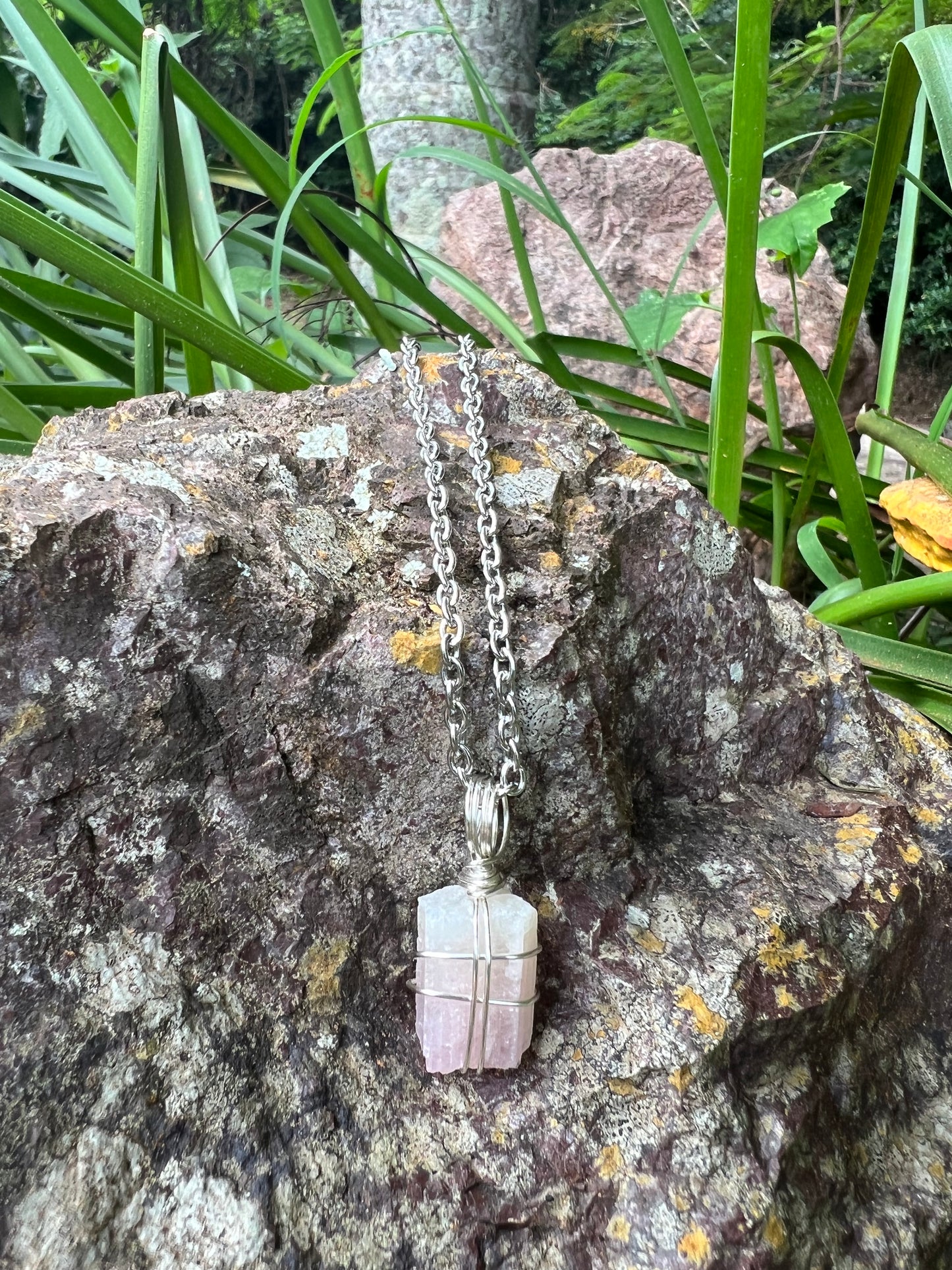 Pink Tourmaline Pendant
