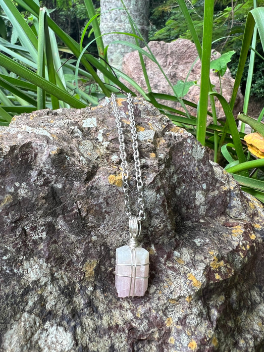 Pink Tourmaline Pendant