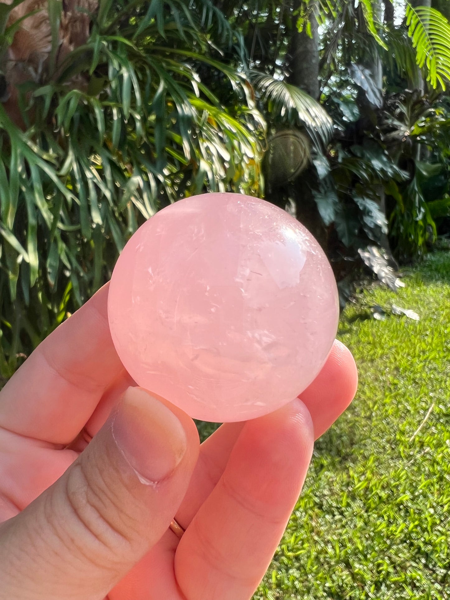Rose Quartz Sphere