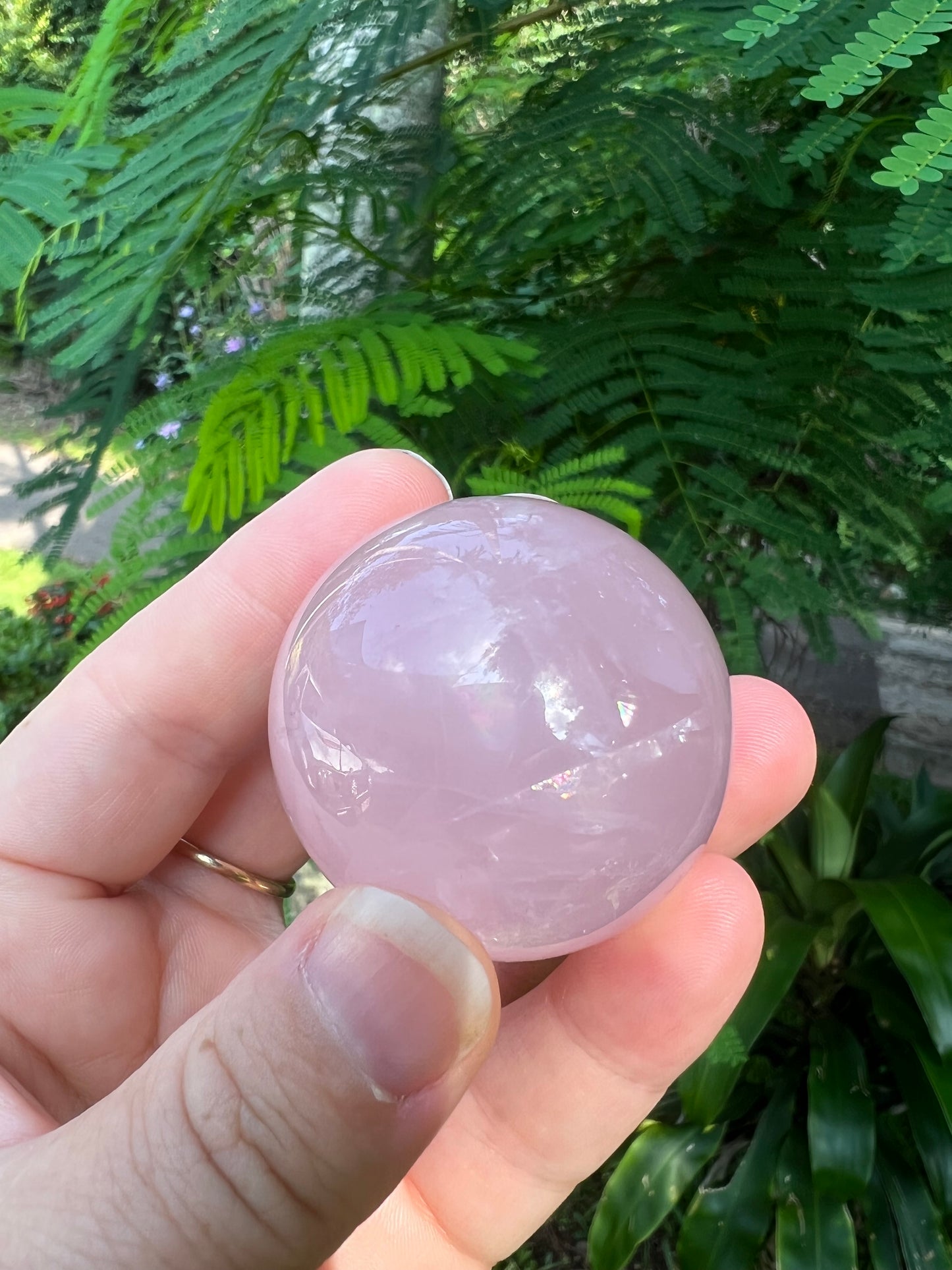Rose Quartz Sphere